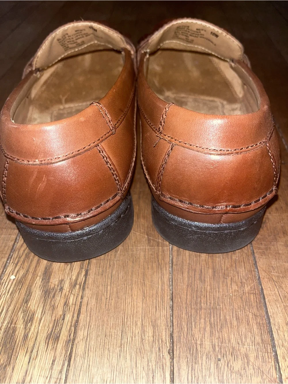 Dockers Sinclair Men’s 10W Kiltie Tassel Loafers Antique Brown Leather BNWOT